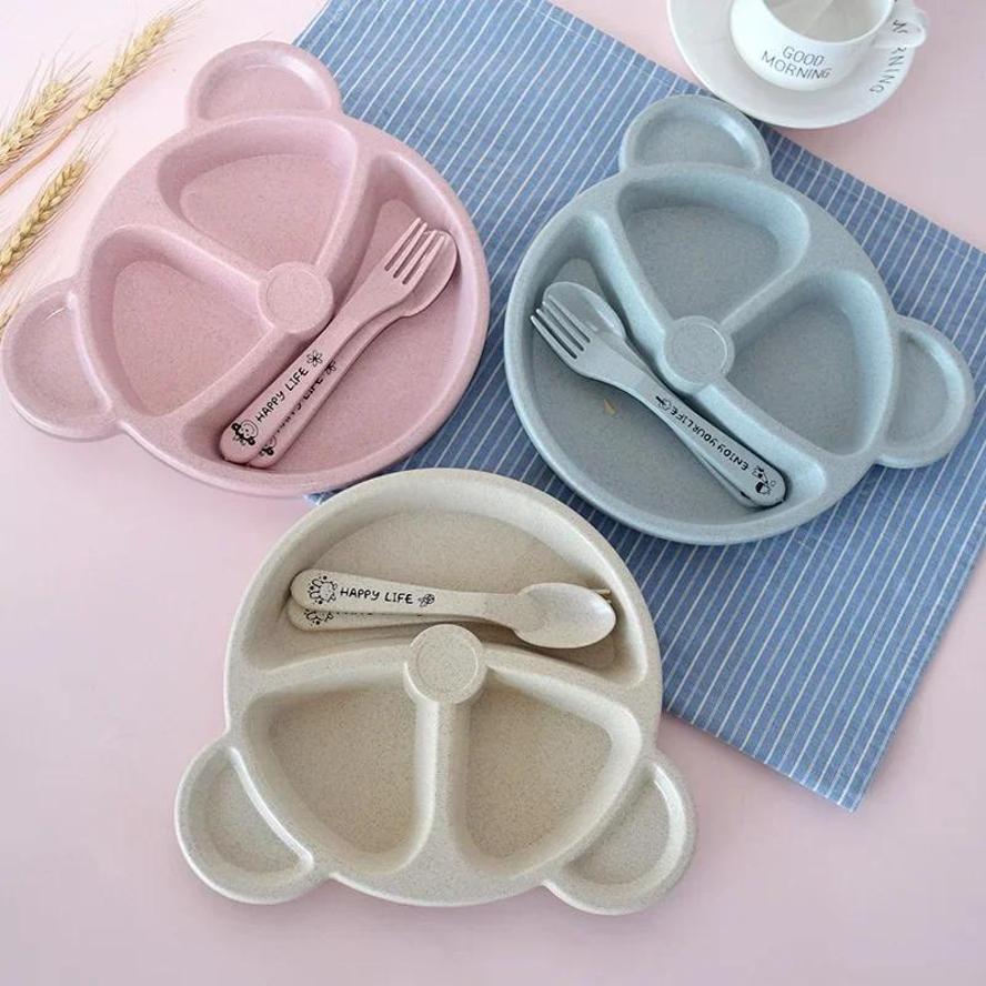 1 Set Baby Bowl Spoon Fork Set - đánh giá và giá Baby Food Menu