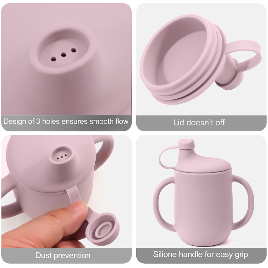 New Mother Kids Baby Silicone  - đánh giá và giá Baby Food Jars With Lids