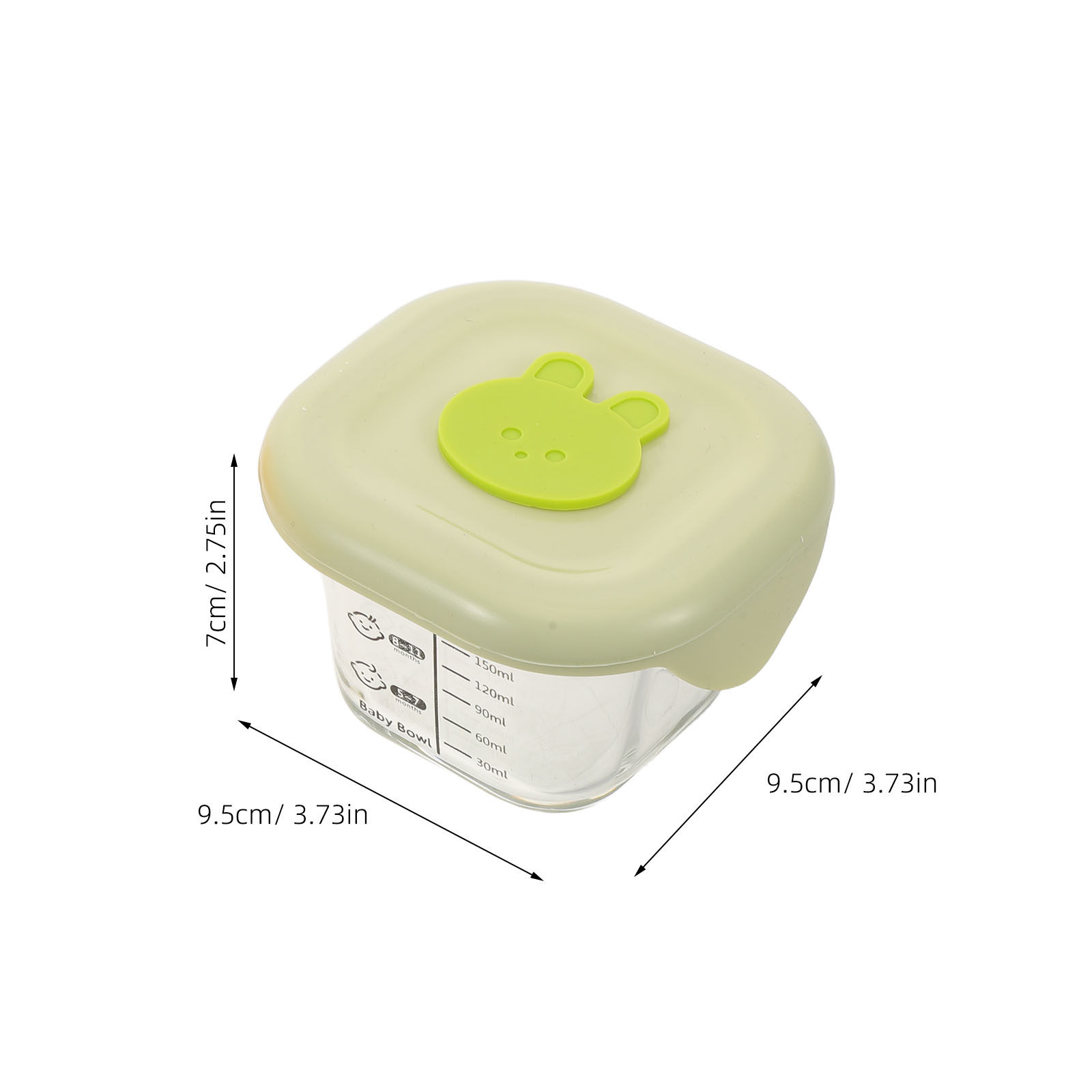 2Pcs Baby Food Storage Contain - đánh giá và giá Baby Food Jars With Lids