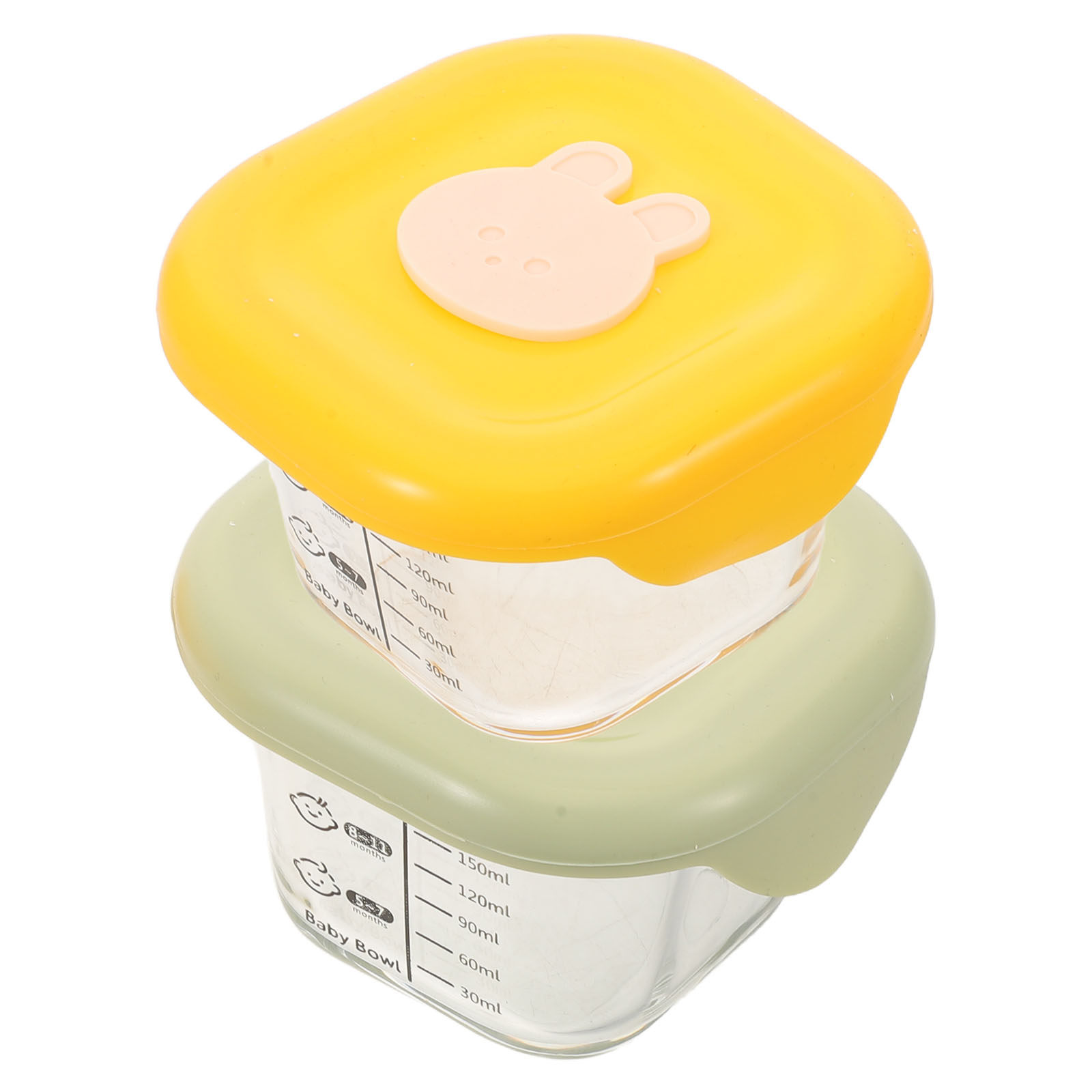 2Pcs Baby Food Storage Contain - đánh giá và giá Baby Food Jars With Lids
