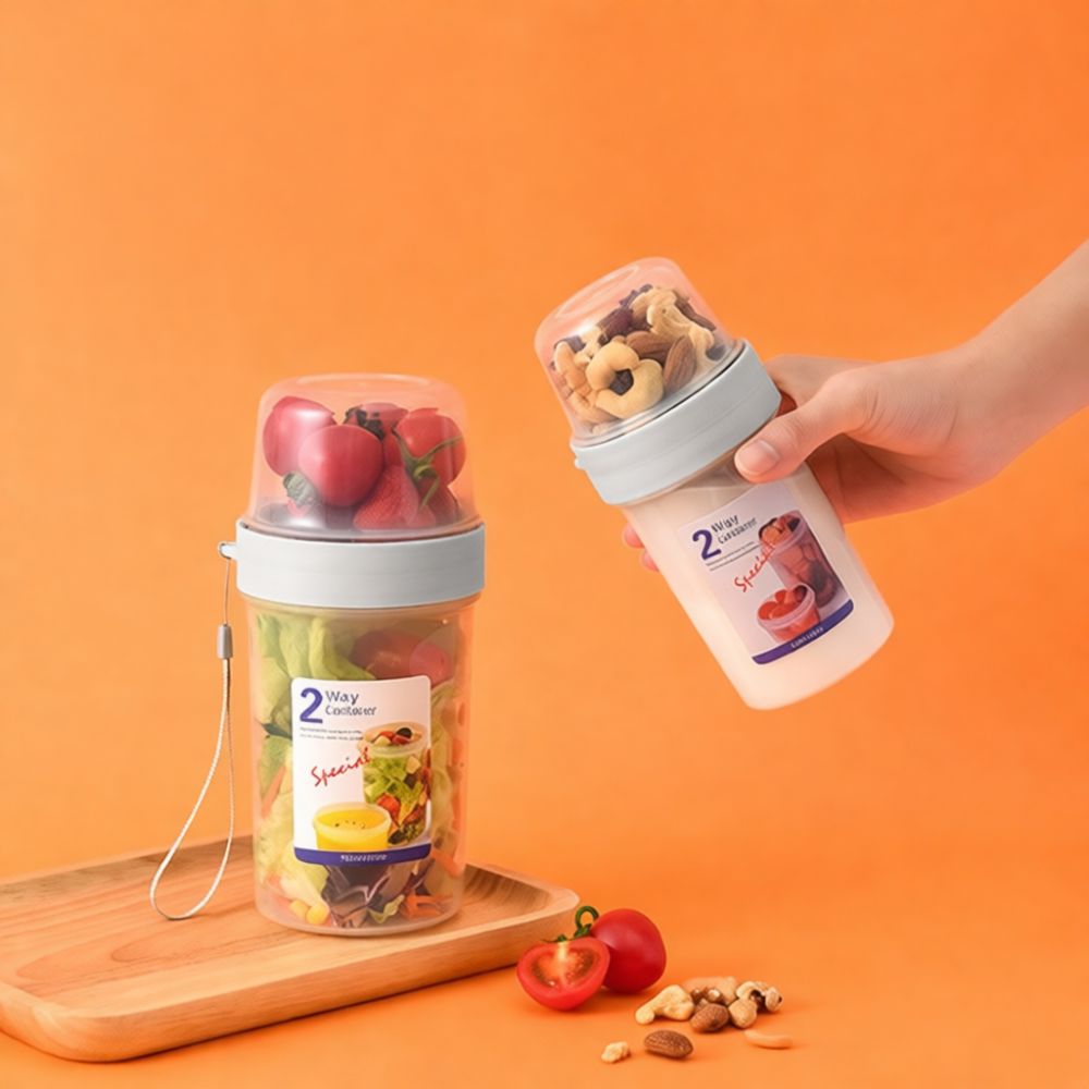 Portable Double Layer Storage  - đánh giá và giá Baby Food Jars With Lids