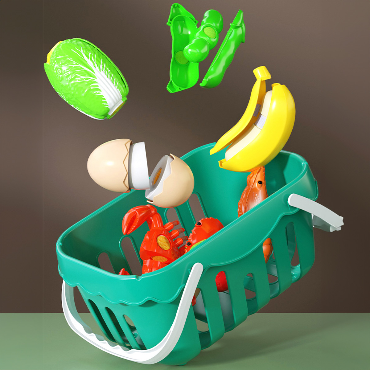 Cutting Play Food Toys Kitchen - đánh giá và giá Baby Food Vegetables