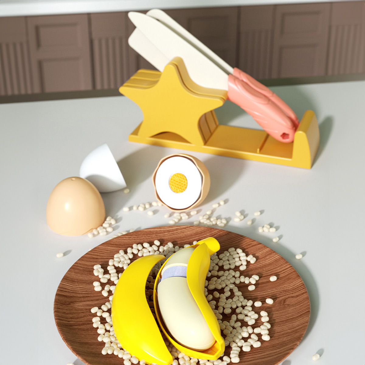 Cutting Play Food Toys Kitchen - đánh giá và giá Baby Food Vegetables