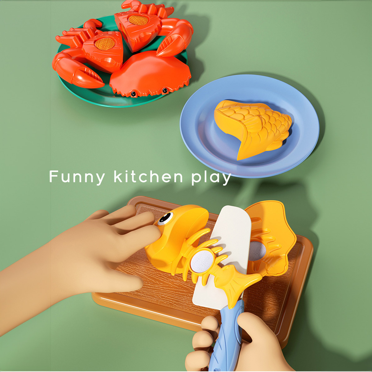 Cutting Play Food Toys Kitchen - đánh giá và giá Baby Food Vegetables