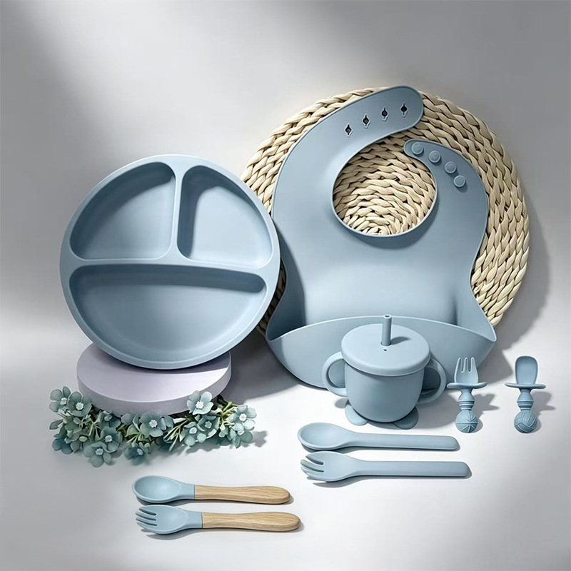 9pcs Silicone Baby Feeding Set - đánh giá và giá Baby Food Menu