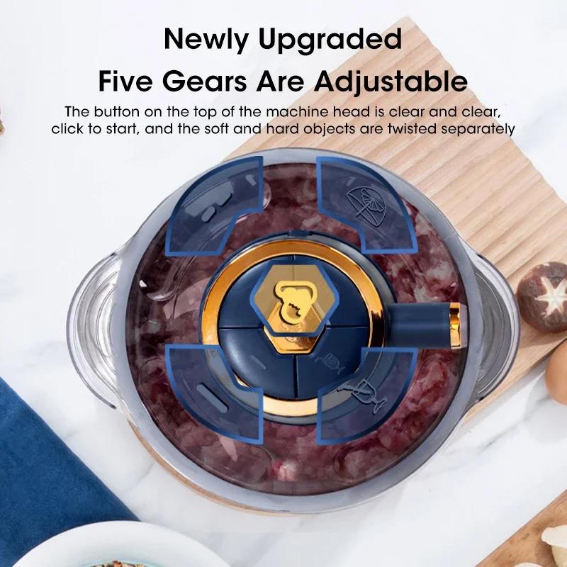5L Electric Meat Grinders 304  - đánh giá và giá Baby Food Vegetables